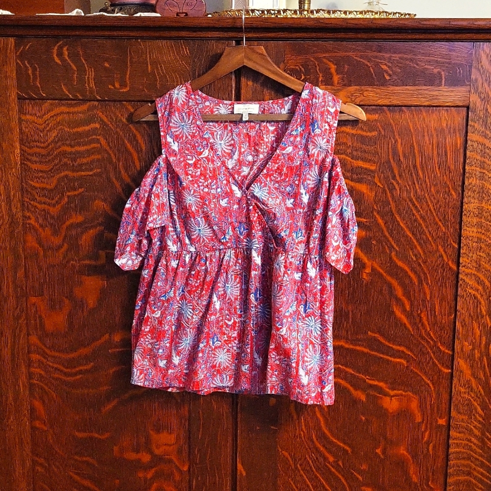 Lucky Brand Cold Shoulder Top